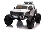 2024 Ultimate Luxury Offroad Lifted 2 places 24 V sous licence Ford Super Duty F450 électrique pour enfants avec télécommande (peint en rouge)