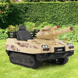 Costway 12V Kids Ride-On Tank Toy with Remote Control
