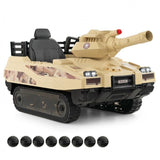 Costway 12V Kids Ride-On Tank Toy with Remote Control