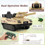 Costway 12V Kids Ride-On Tank Toy with Remote Control