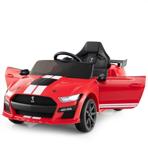 12V Licensed Ford Mustang Shelby GT500 Kids Ride on Car with Remote Control for Kids Aged 3-8