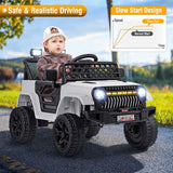 Costway 12V Kids Ride-On Truck Toy with Remote Control