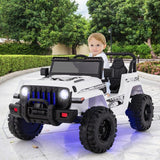 Costway 12V Kids Ride-On Jeep Car Toy with Remote Control
