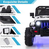 Costway 12V Kids Ride-On Jeep Car Toy with Remote Control
