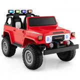 12V Kids Remote Control Electric Ride-On Truck with Lights and Music
