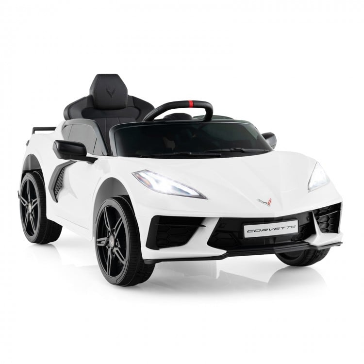 12V Chevrolet Corvette C8 Electric Kids Ride On Car  with Remote Control Ages 3+ Years Old