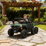Qaba 24V Kids Ride-On Truck Toy with Remote Control