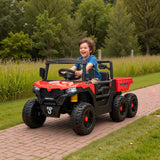 Qaba 24V Kids Ride-On Truck Toy with Remote Control