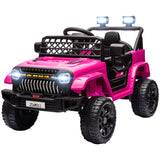 Qaba 12V Kids Ride-On Truck Toy with Remote Control