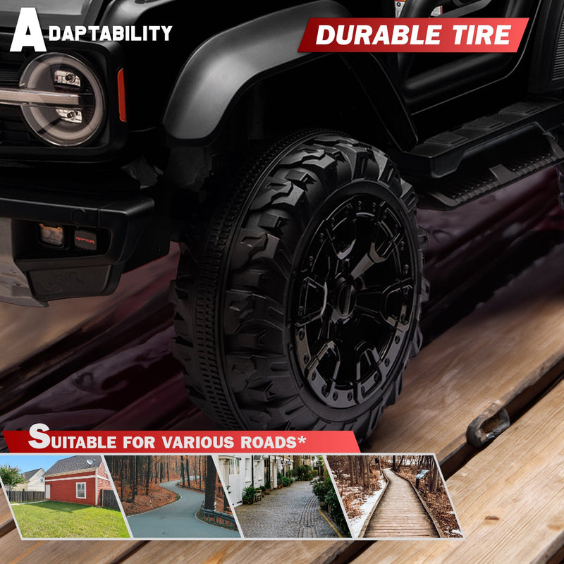 Ford Bronco Raptor 24V 2-Seater Electric Ride-On Car – Parental Remote