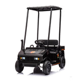Kids Golf Cart Ride-On Vehicle 24V Battery Powered with Safety Features