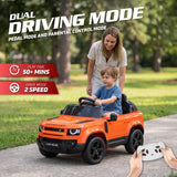 Voltz Toys Land Rover Defender 110 Kids 12V Ride on Car