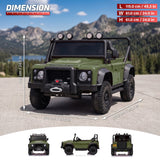 Voltz Toys Kids Land Rover Defender 110 SVX 24V Ride on Car