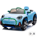 Mini Concept Aceman Kids 12V Electric Ride on Car Blue