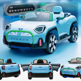 Mini Concept Aceman Kids 12V Electric Ride on Car Blue