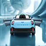 Mini Concept Aceman Kids 12V Electric Ride on Car Blue