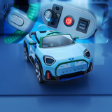 Mini Concept Aceman Kids 12V Electric Ride on Car Blue