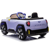 Mini Concept Aceman Kids 12V Ride on Car Purple