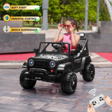 Jeep 12V Kids Ride On Car Toy With Parental Remote Control- Blow Out Deal