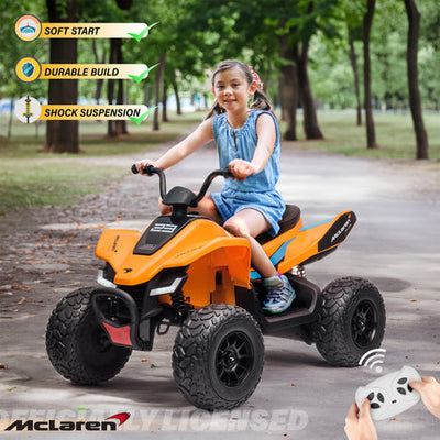 McLaren MCL 35 Kids Quad ATV 12V Ride on Car, Atv For Kids- Kids