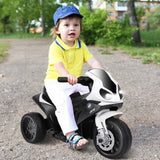 Costway 6V Licensed BMW Kids Ride-On Motorcycle Toy with Headlights