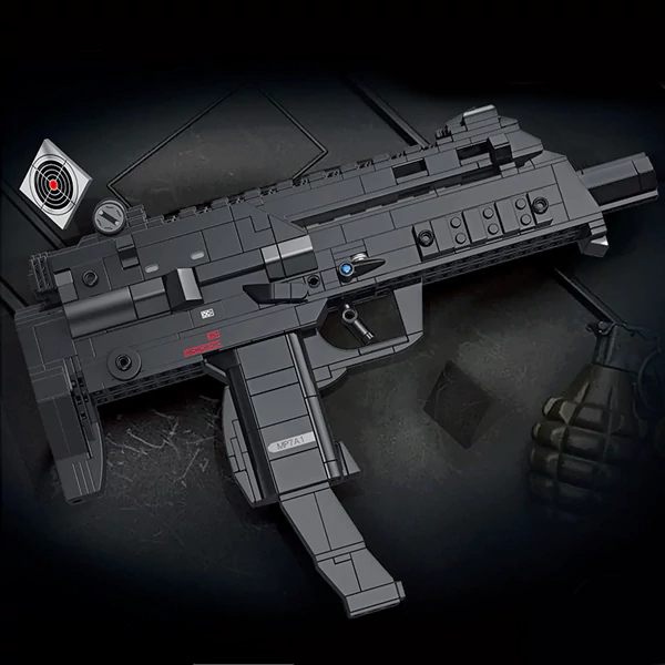 Panlos 670021 MP7 Submachine Gun Brick