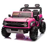 Ford Bronco Raptor 24V 2-Seater Electric Ride-On Car – Parental Remote