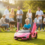 Lamborghini Veneno 12V 4X4 Ride-on Car Pink