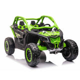Can-Am Kids Maverick Pro 2-Seater Electric Ride-On Buggy Green