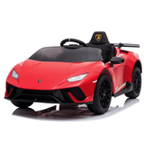 Lamborghini Huracan 12V 4X4 Kids Ride-On Car Red