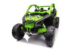 Can-Am Kids Maverick Pro 2-Seater Electric Ride-On Buggy Green
