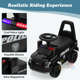 6V 3-in-1 Toddler Police Truck with Bluetooth and Siren