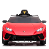 Lamborghini Huracan 12V 4X4 Kids Ride-On Car Red