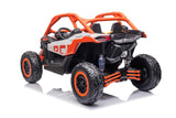 Kids Vip Can-Am Maverick Pro 2-Seater Electric Ride-On UTV Orange