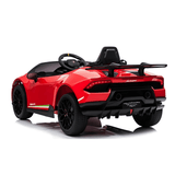 Lamborghini Huracan 12V 4X4 Kids Ride-On Car Red