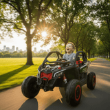 Can-Am Kids Maverick Pro 2-Seater Electric Ride-On UTV Black