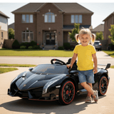 Lamborghini Veneno 12V 4X4 Ride-on Car Black
