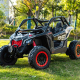 Can-Am Kids Maverick Pro 2-Seater Electric Ride-On UTV Black