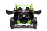 Can-Am Kids Maverick Pro 2-Seater Electric Ride-On Buggy Green