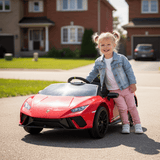 Lamborghini Huracan 12V 4X4 Kids Ride-On Car Red
