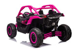 Kids Vip Can-Am Maverick Pro 2-Seater UTV Pink