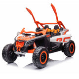 Kids Vip Can-Am Maverick Pro 2-Seater Electric Ride-On UTV Orange