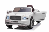 Bentley Mulsanne 12V Luxury Kids Ride-On Car White