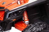 Kids Vip Can-Am Maverick Pro 2-Seater Electric Ride-On UTV Orange