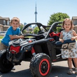 Can-Am Kids Maverick Pro 2-Seater Electric Ride-On UTV Black