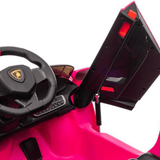 Lamborghini Veneno 12V 4X4 Ride-on Car Pink
