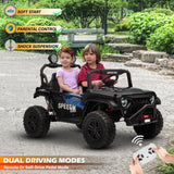 Powerful quad-motor 2 seater kids electric buggy for all terrains