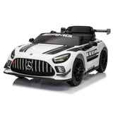 Front view of Mercedes-AMG kids electric ride-on car