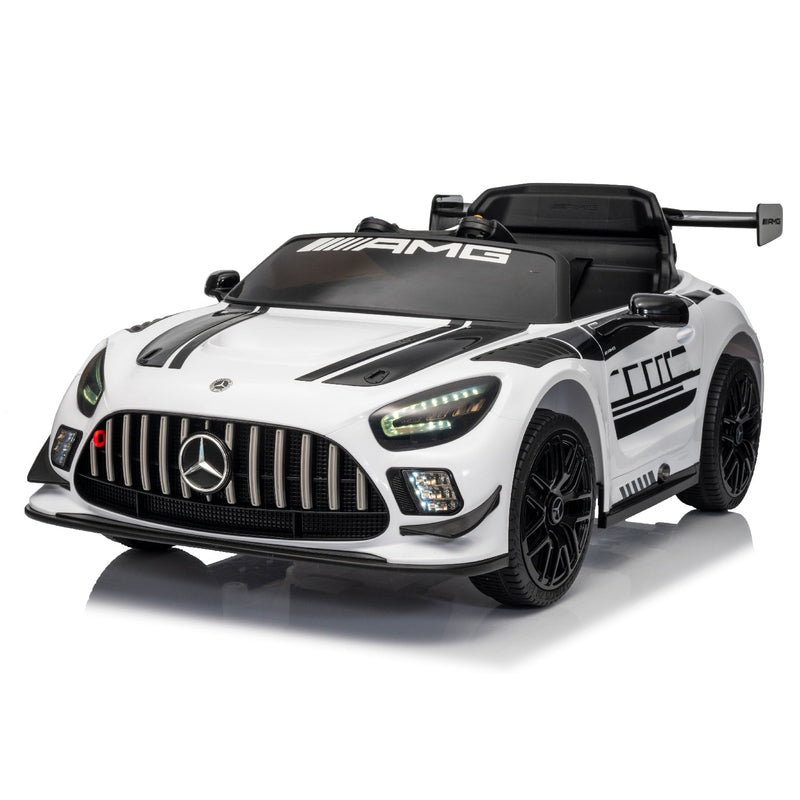 Front view of Mercedes-AMG kids electric ride-on car