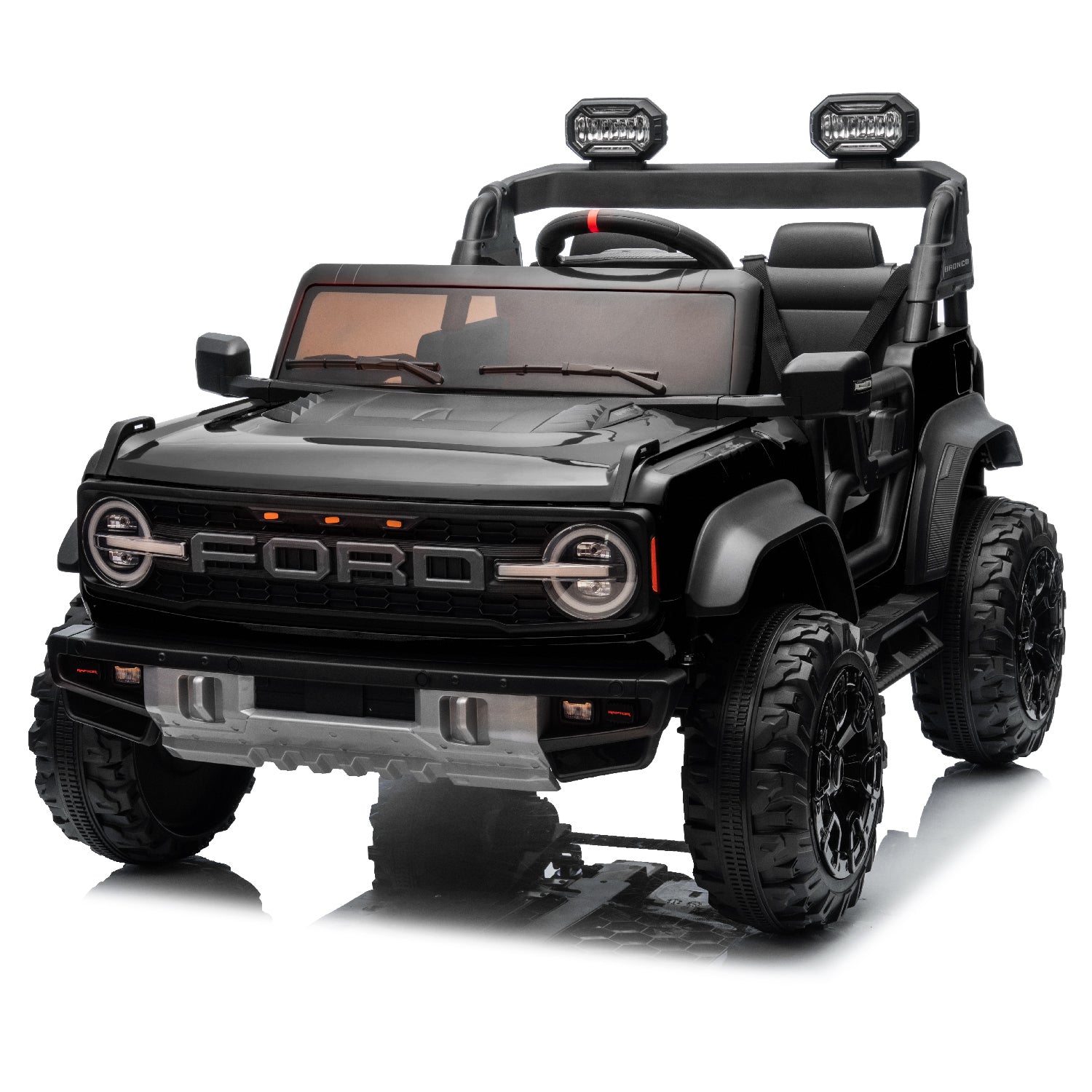 Ford Bronco Raptor 24V 2-Seater Electric Ride-On Car – Parental Remote
